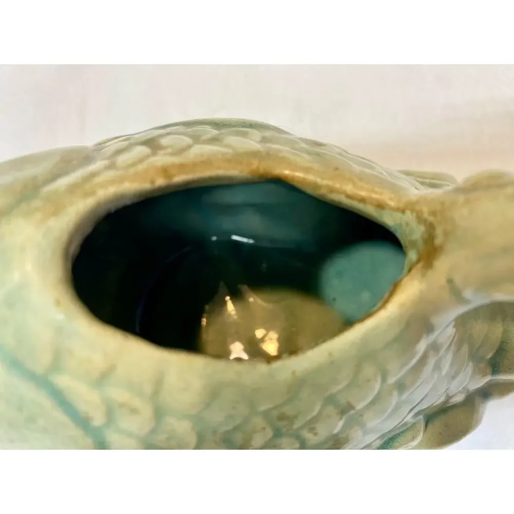 Andrea by Sadek Fish Teapot Vessel Celadon Mint Green